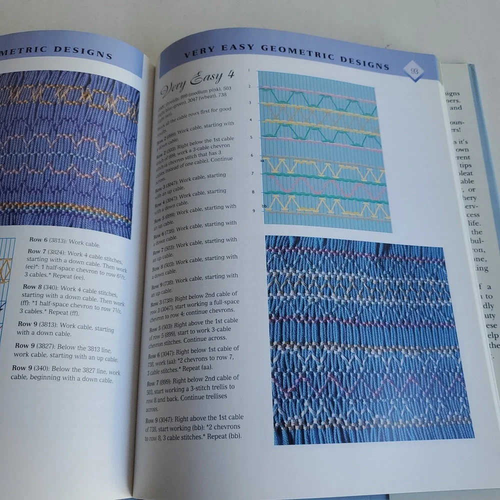 155 SMOCKING DESIGNS Hardcover Santoso Theresa ISBN 0806903287 NOS 1st Ed
